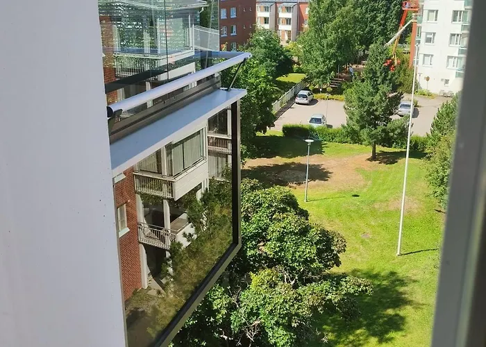 公寓 Cozy Dobbel With Sauna & Balcon 坦佩雷