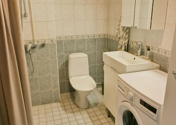 Cozy Dobbel With Sauna & Balcon 公寓 *