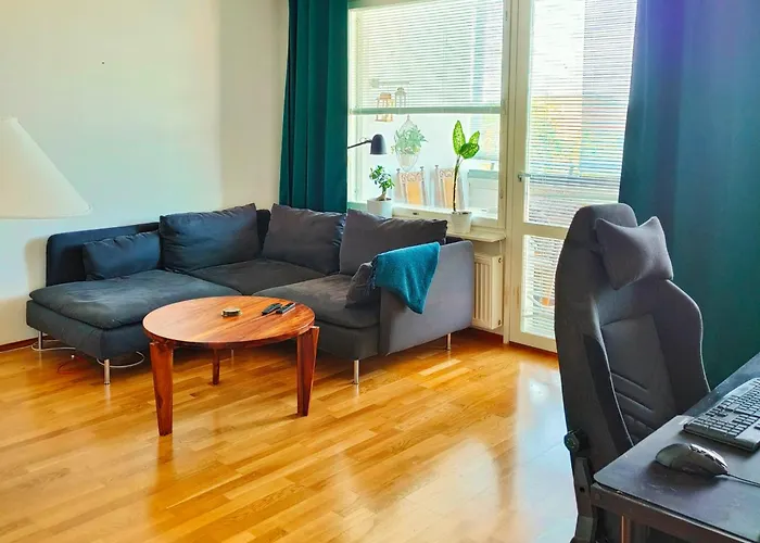 Cozy Dobbel With Sauna & Balcon 公寓