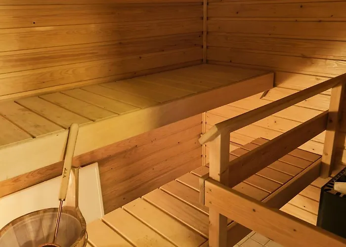 公寓 Cozy Dobbel With Sauna & Balcon *